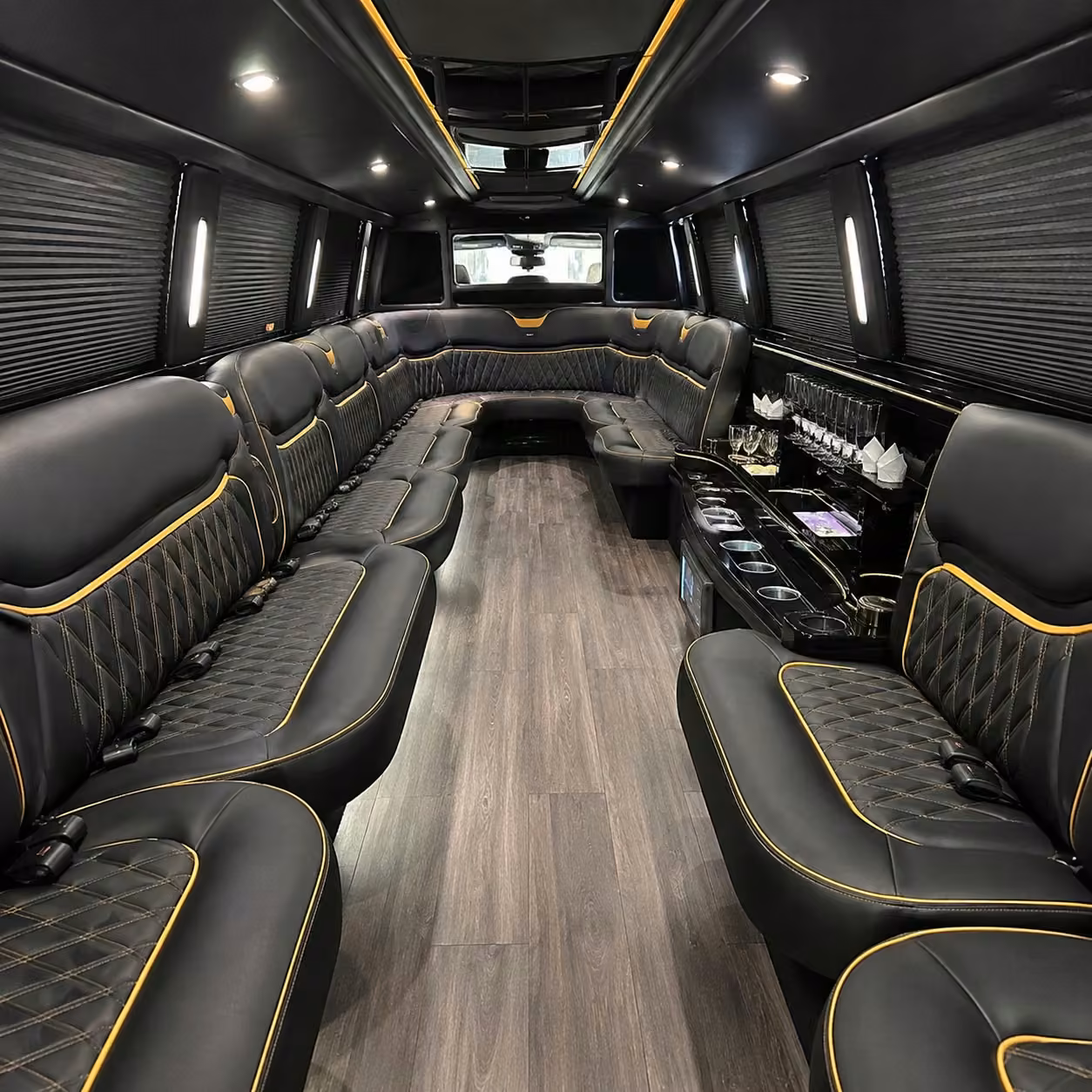 dallas limo interior